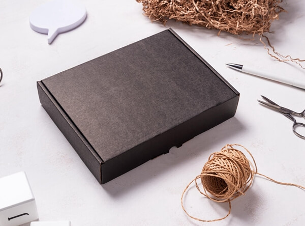 Custom Black Mailer Boxes Wholesale