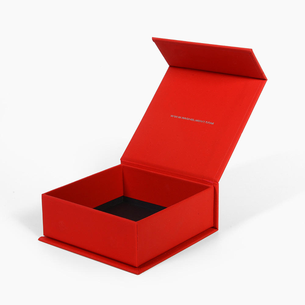 Eco friendly packaging red gift box
