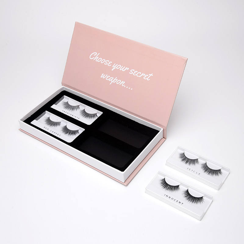 Pink Magnetic Eyelash Packaging Box
