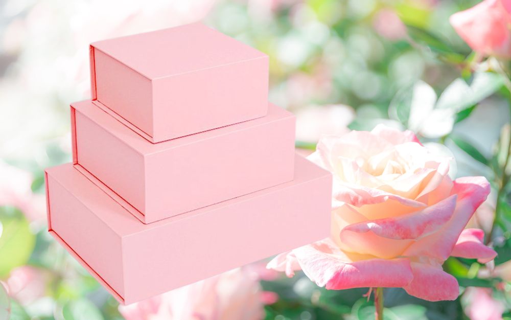 Pink Magnetic Gift Boxes