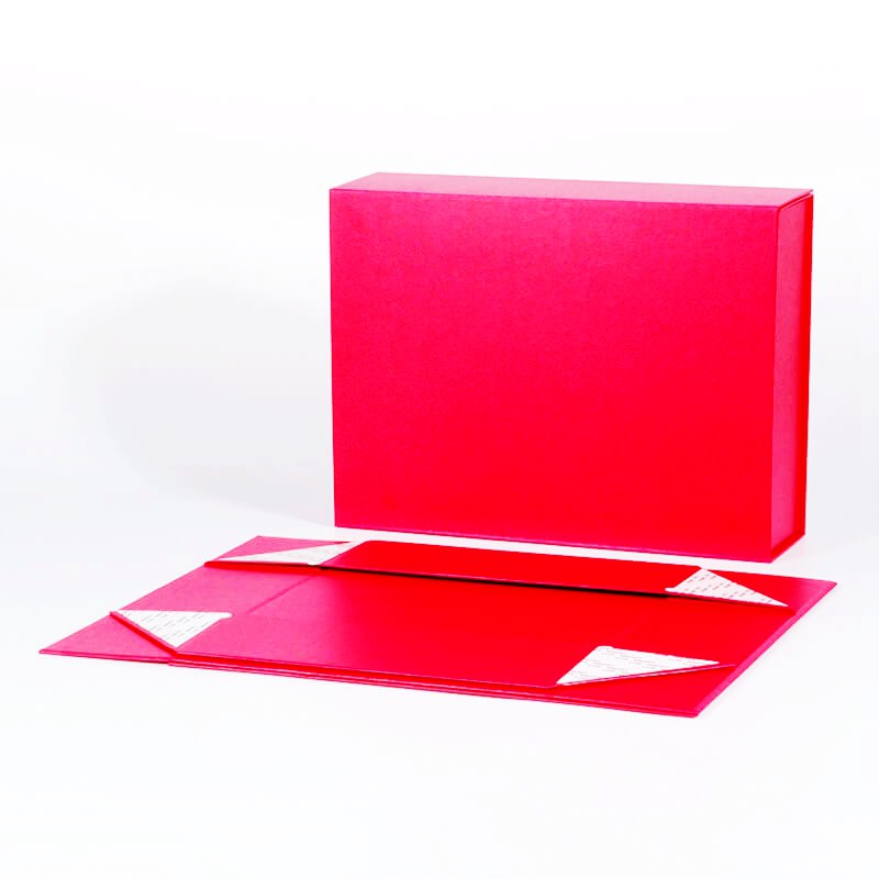 Red Magnetic Gift Box Foldable