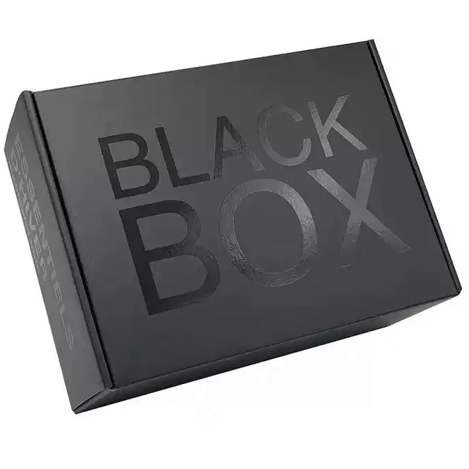custom black mailer boxes