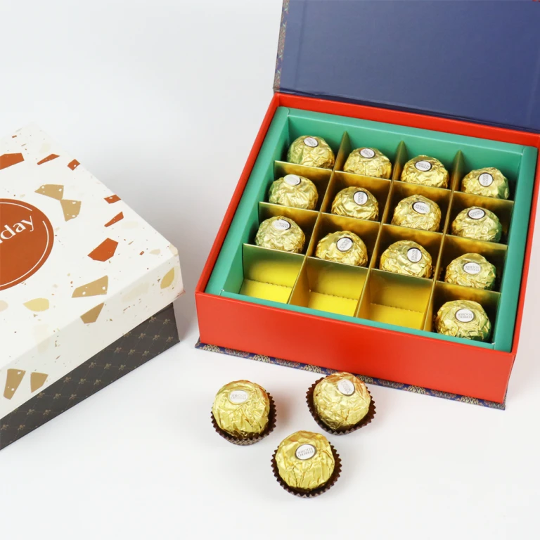 Magnetic Chocolate Gift Box with Insert