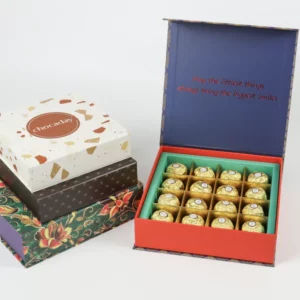 Magnetic Chocolate Gift Box with Insert